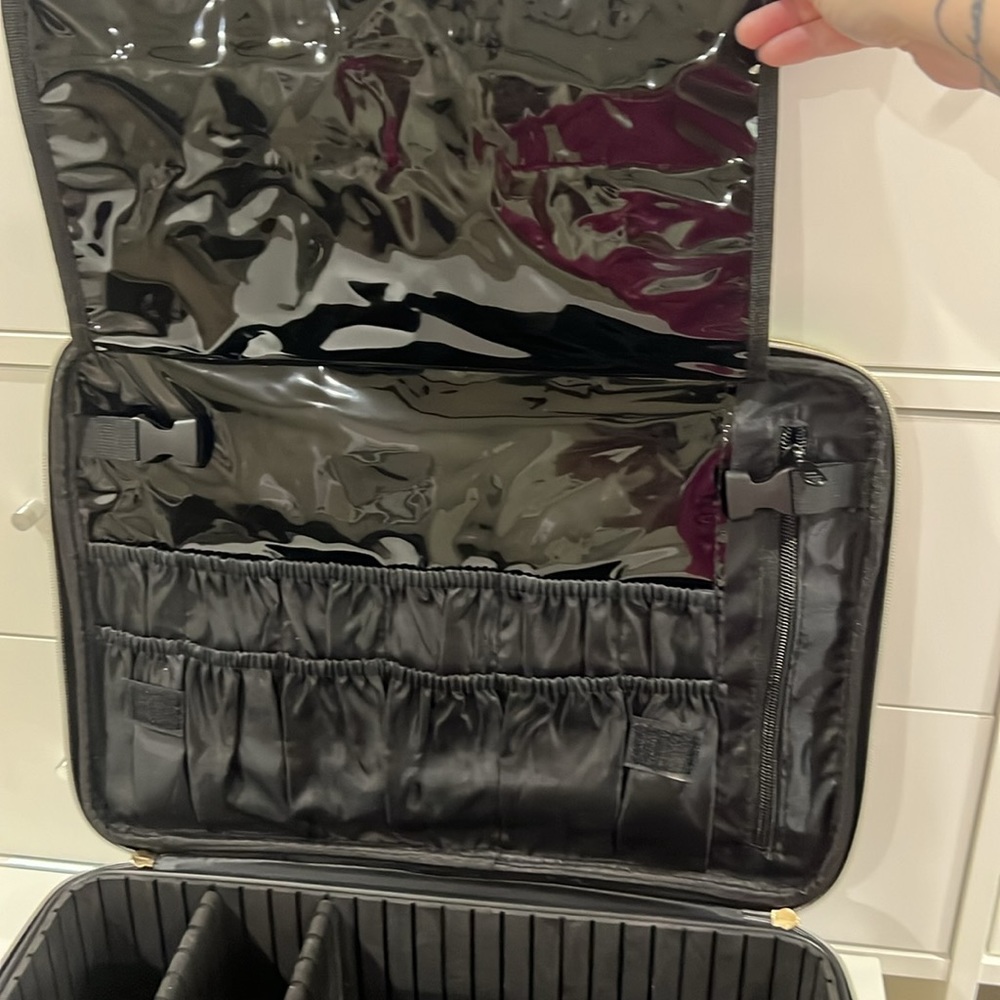 ‼️SOLD‼️Relavel Travel Makeup Train Case 13.8” Large - Picture 15 of 15